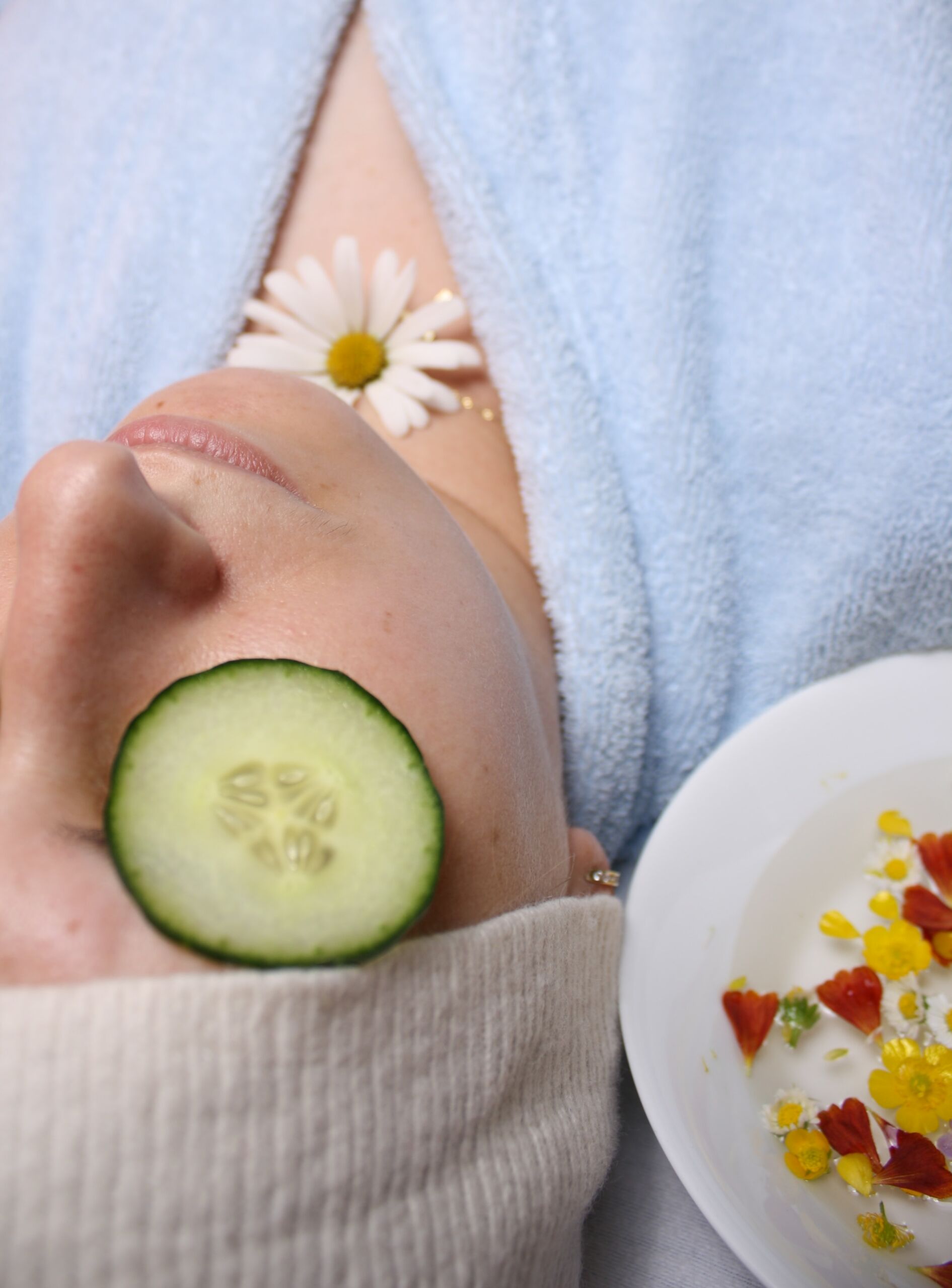 person getting a spa treatment