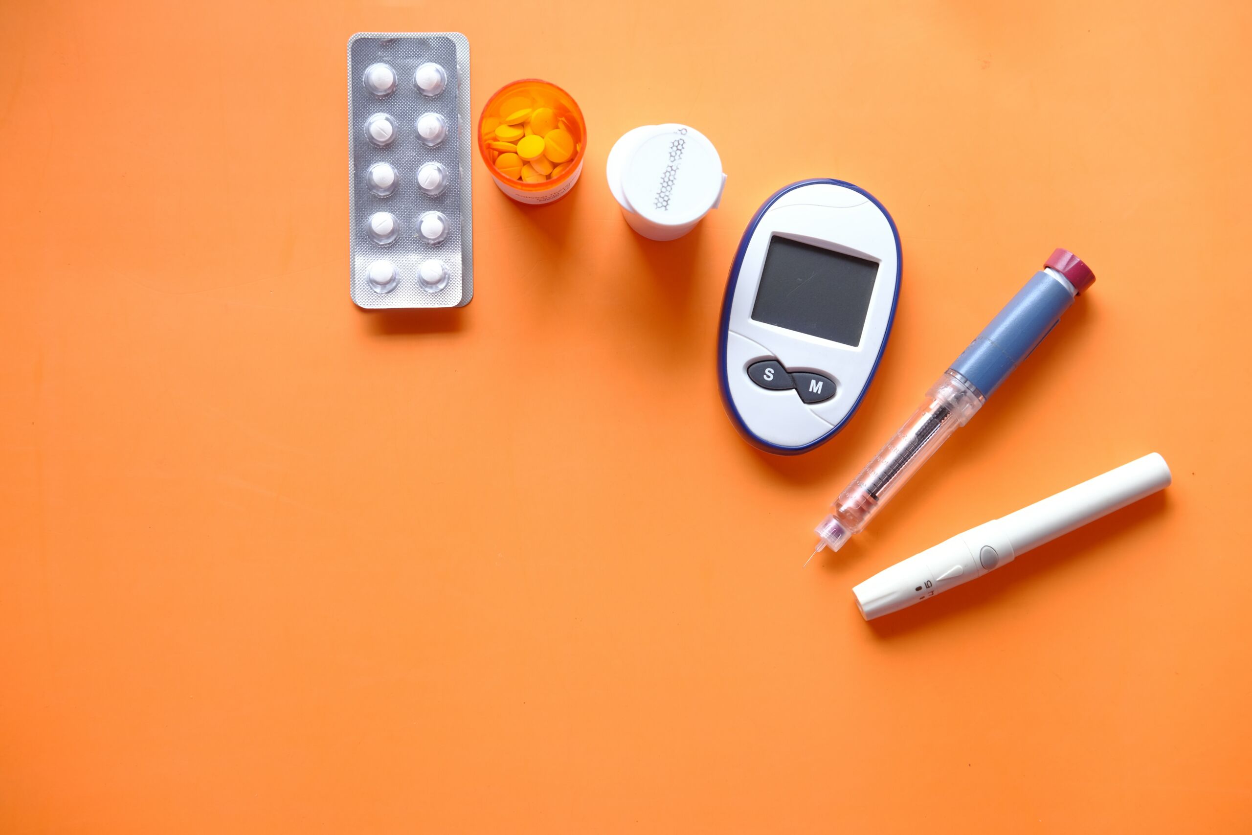 Diabetes testing kit 